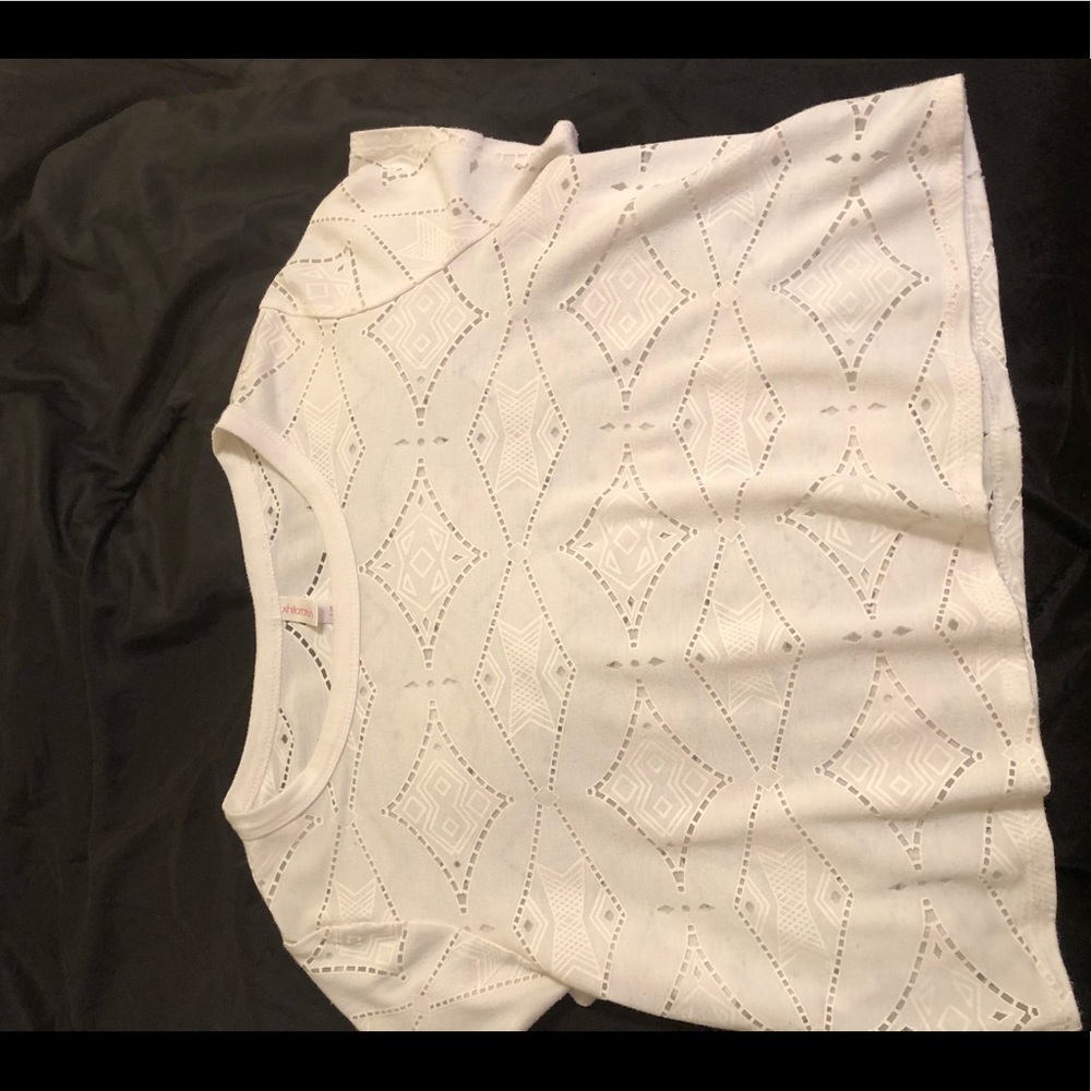 White Exhilaration Crop Top